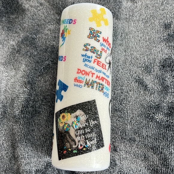 Brand new Autism 20oz tumbler- no lid - Picture 4 of 4